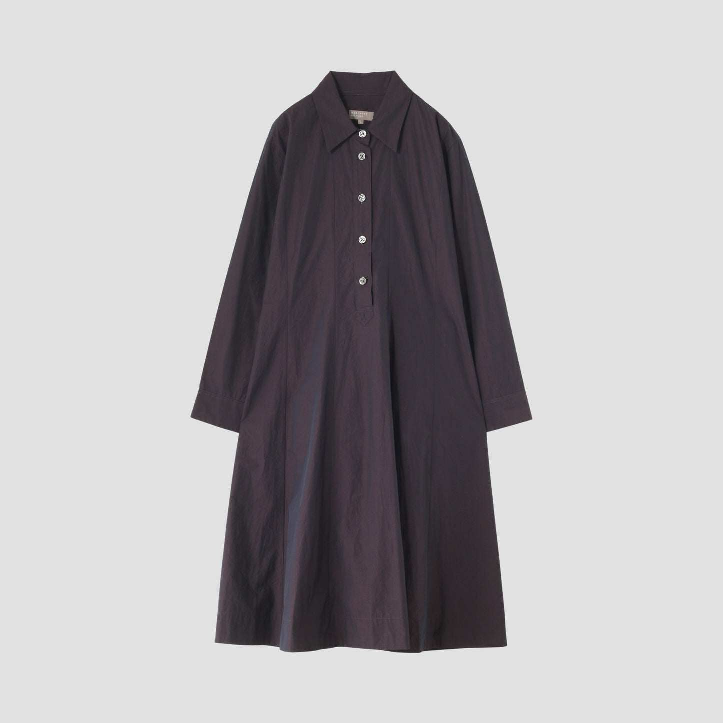 FINE COTTON CHAMBRAY DRESS
