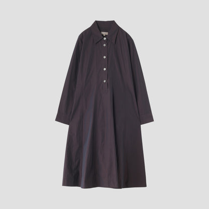 FINE COTTON CHAMBRAY DRESS