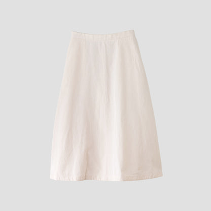 HIGH TWIST COTTON LINEN SKIRT
