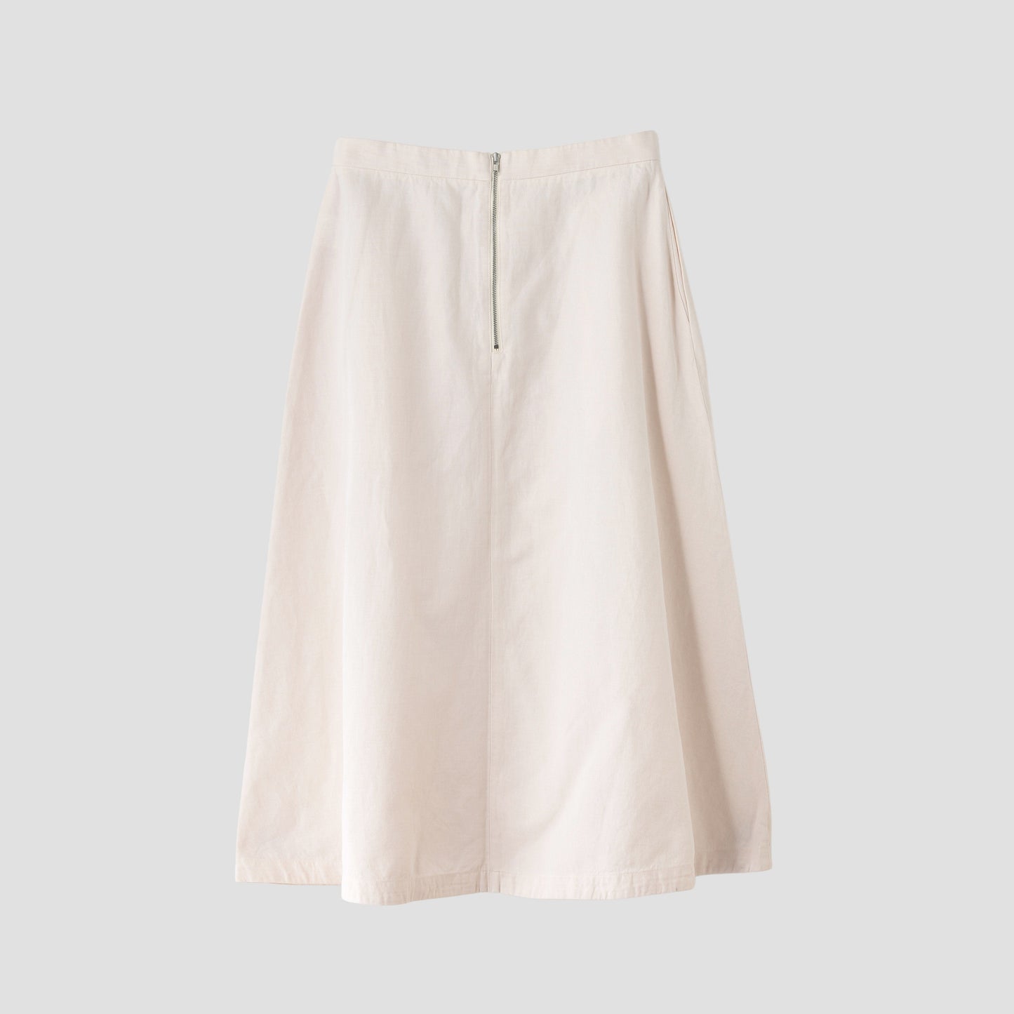 HIGH TWIST COTTON LINEN SKIRT
