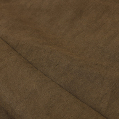 FINE PLAINWEAVE COTTON LINEN DRESS