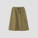 COTTON WOOL CANVAS SKIRT