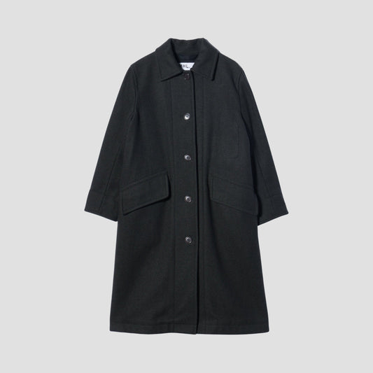 BASIC WOOL MELTON COAT