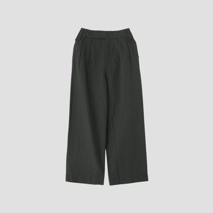 HIGH TWIST COTTON LINEN TROUSERS