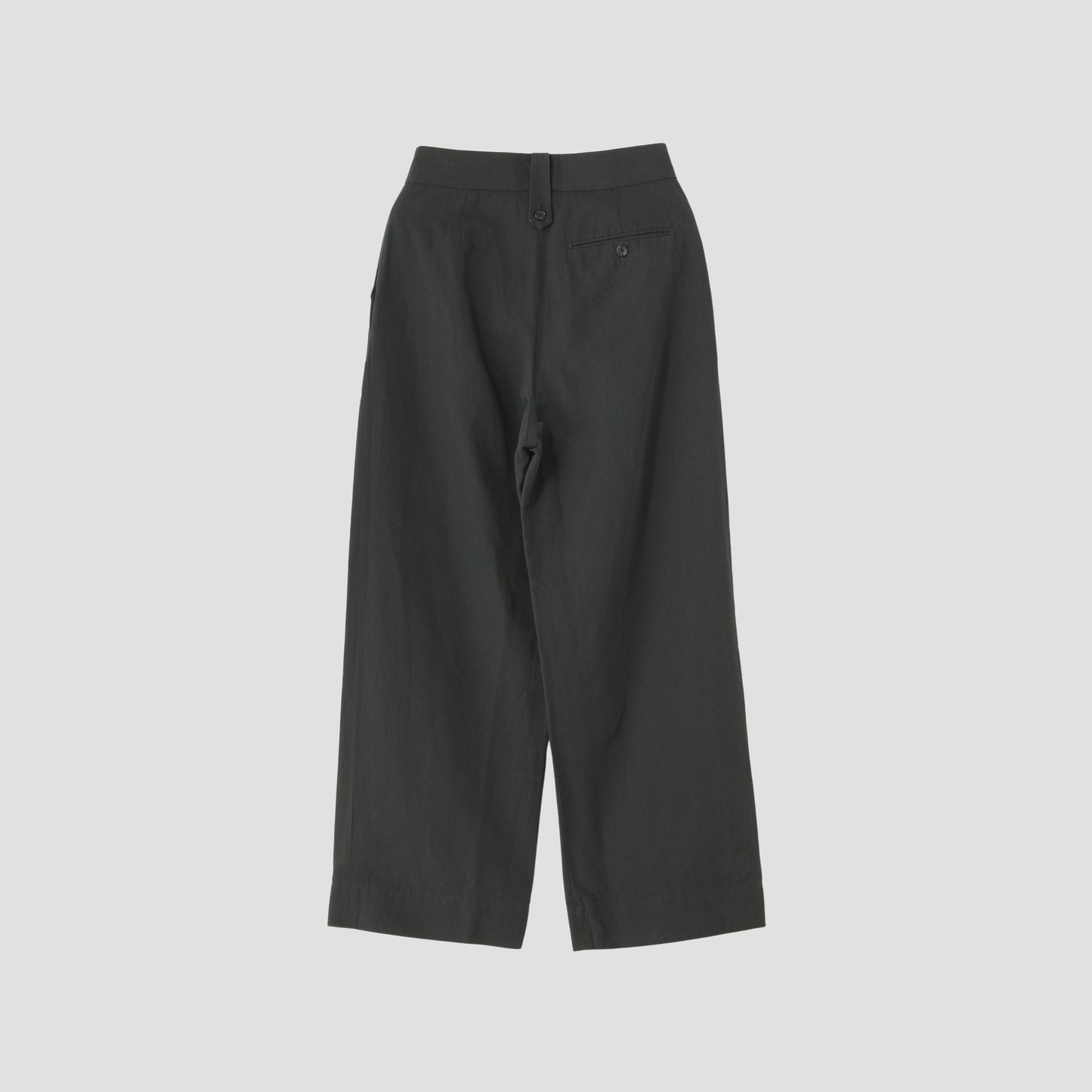 HIGH TWIST COTTON LINEN TROUSERS