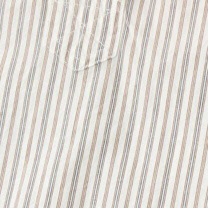 TRAM STRIPE COTTON SHIRT