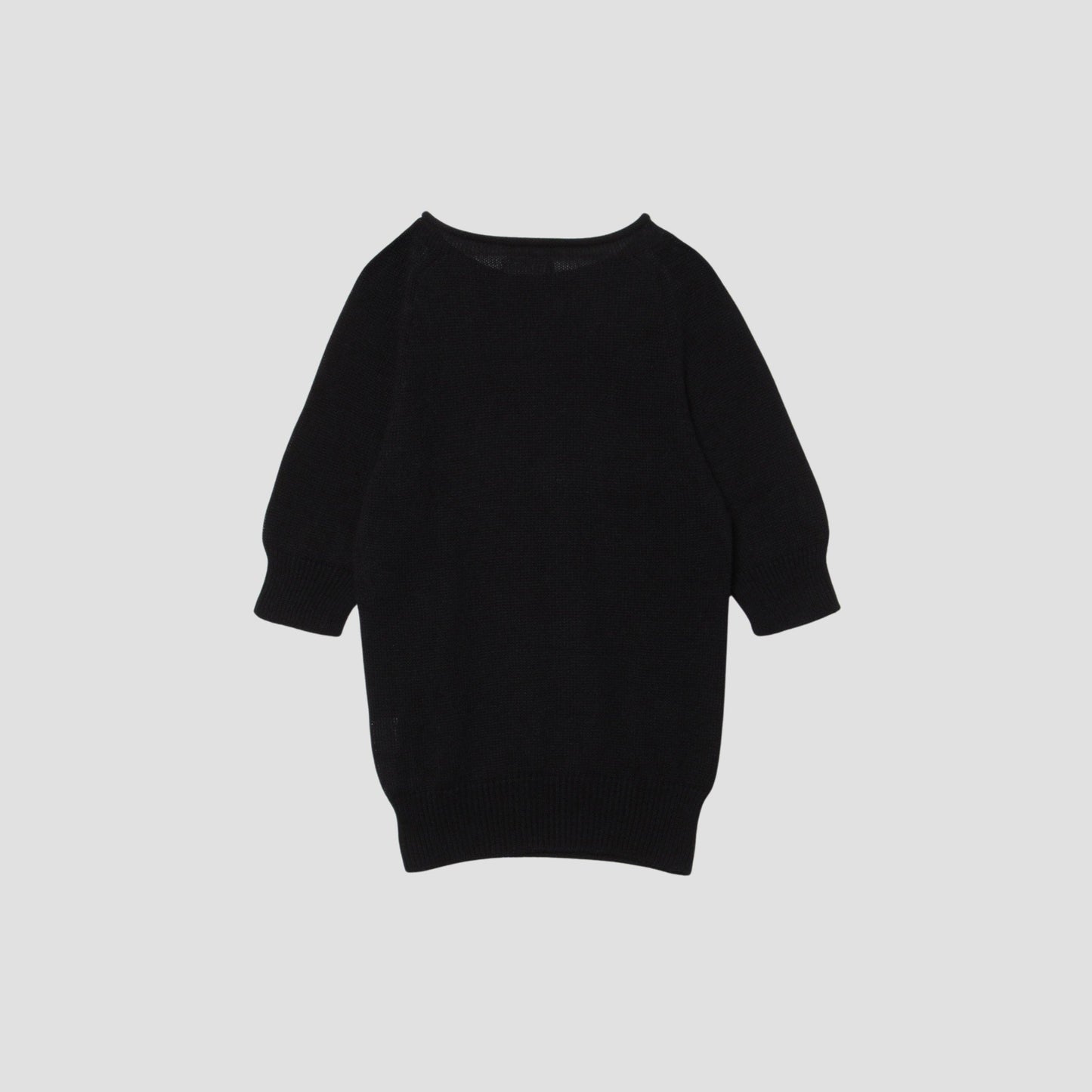 CAST OFF ROLL NECK KNIT