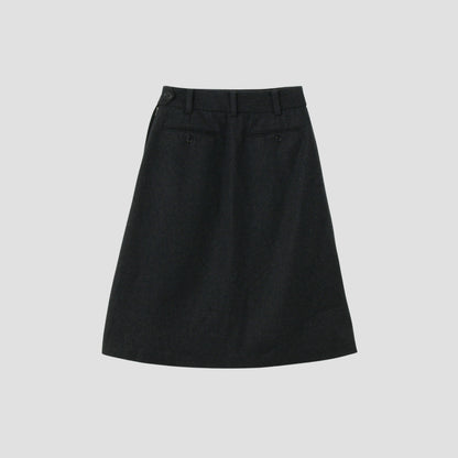 MILITARY FLANNEL SKIRT
