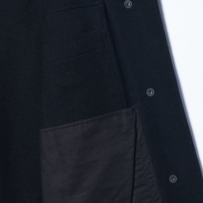 FELTED WOOL SHIRTING BLOUSON