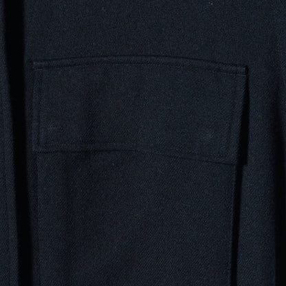FELTED WOOL SHIRTING BLOUSON