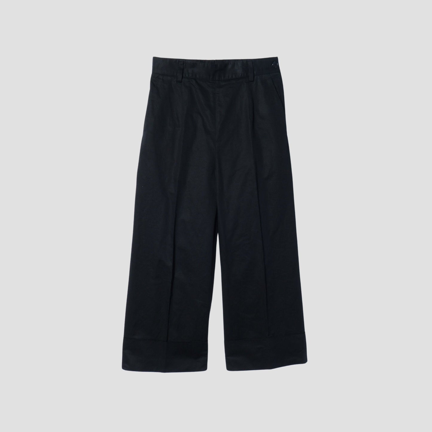 LIGHT COTTON LINEN TWILL TROUSERS
