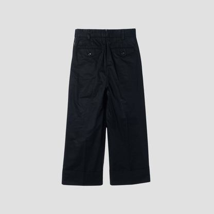 LIGHT COTTON LINEN TWILL TROUSERS
