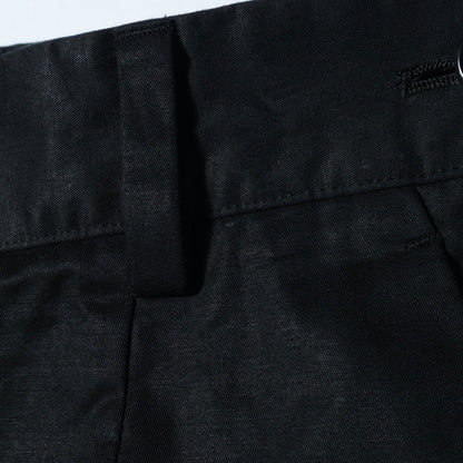LIGHT COTTON LINEN TWILL TROUSERS