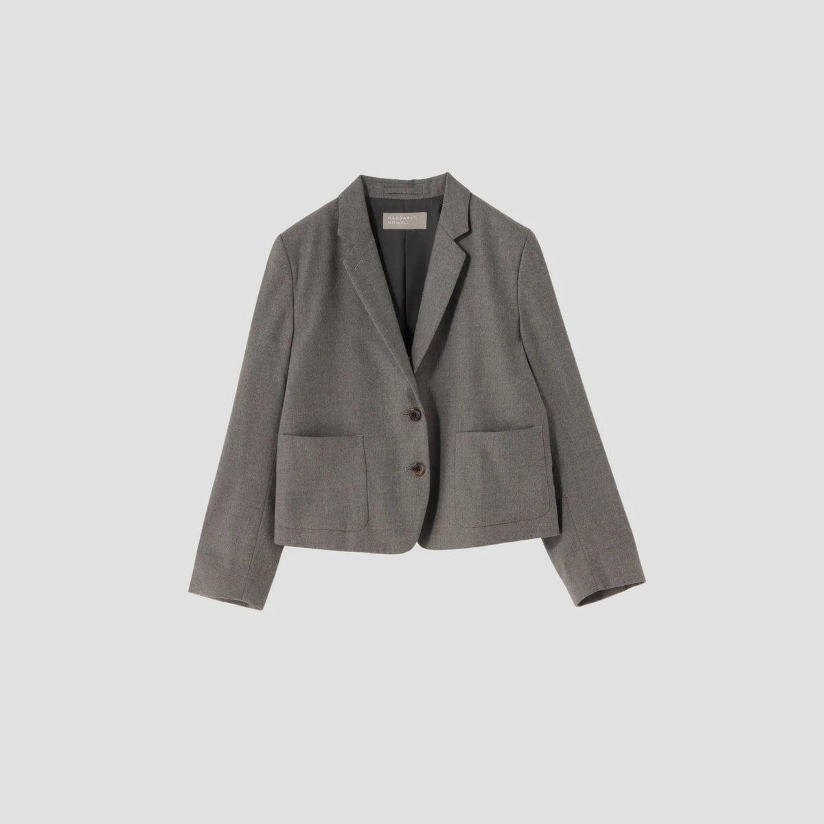 FINE WOOL FLANNEL JACKET