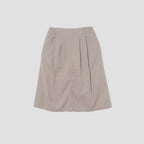 HIGH TWIST COTTON TWILL SKIRT