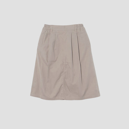 HIGH TWIST COTTON TWILL SKIRT