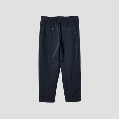 WOOL COTTON TWILL TROUSERS