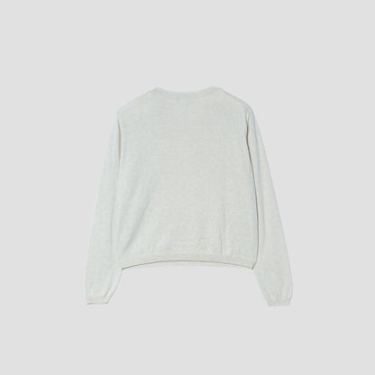 TWISTED CASHMERE COTTON KNIT