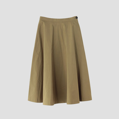 COTTON TAFETTA SKIRT