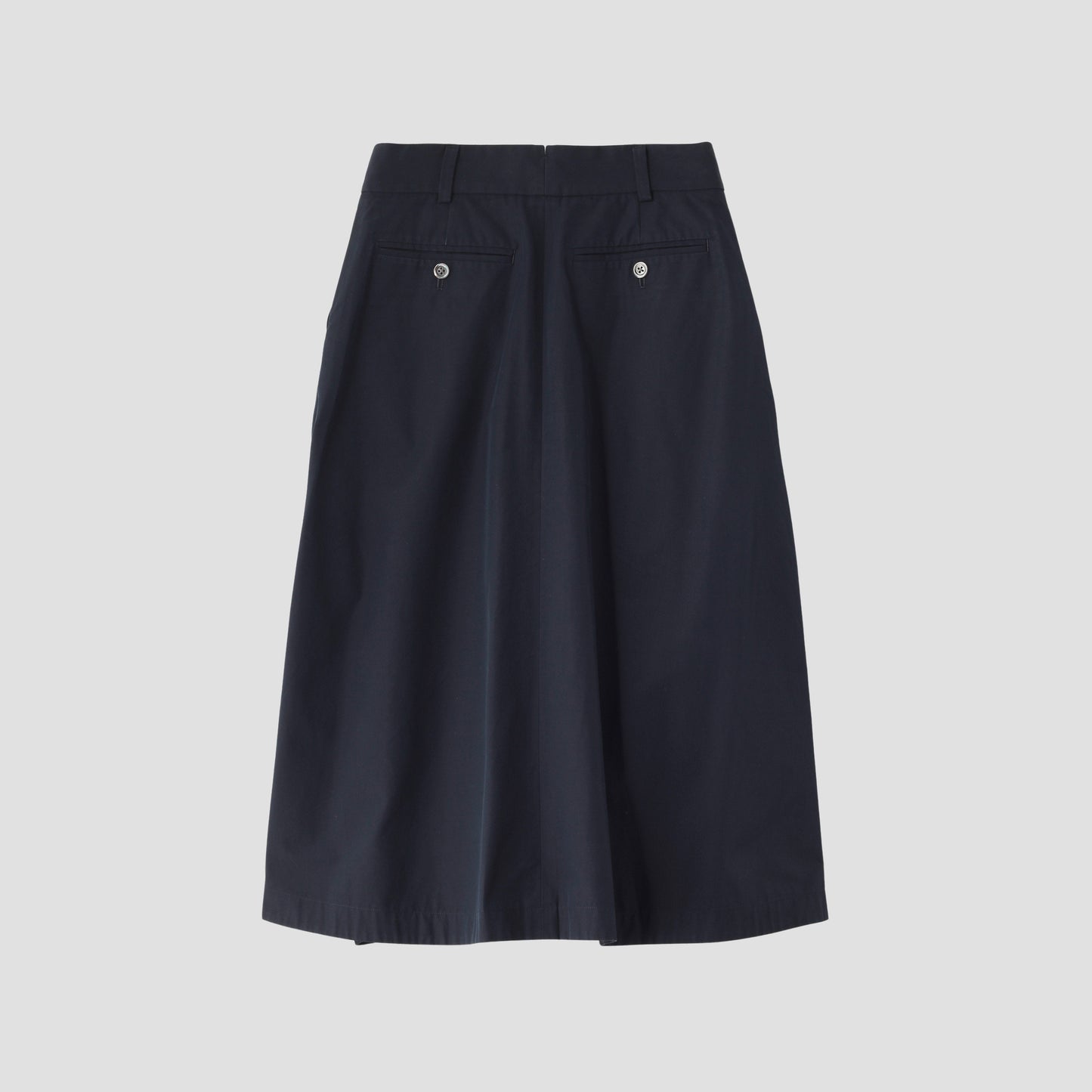 COTTON PLAIN WEAVE SKIRT
