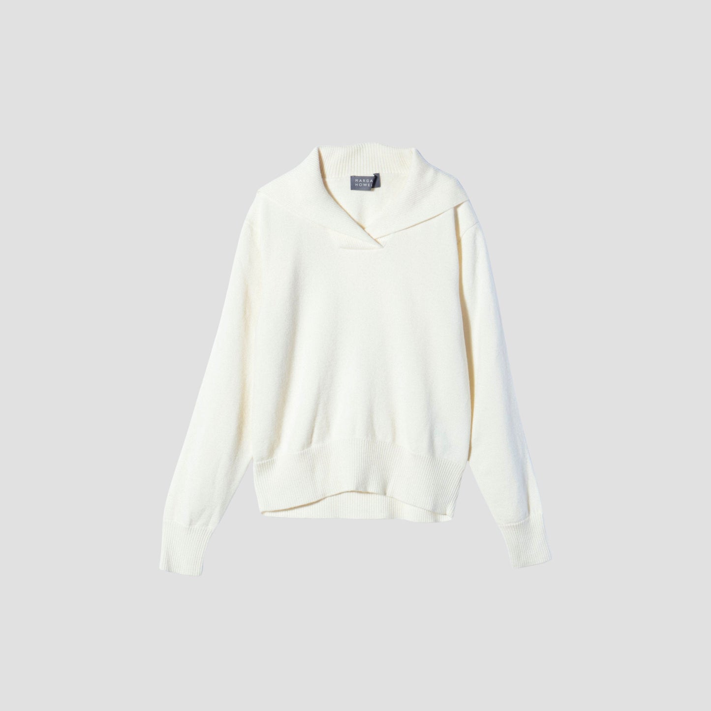 WASHED FINE MERINO KNIT
