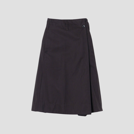 COTTON WOOL DRILL SKIRT