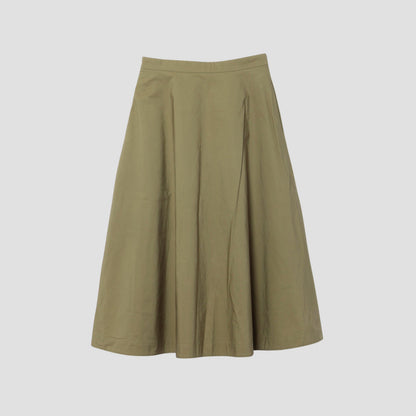 COTTON TAFETTA SKIRT