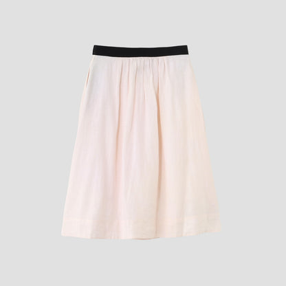 LINEN VOILE SKIRT