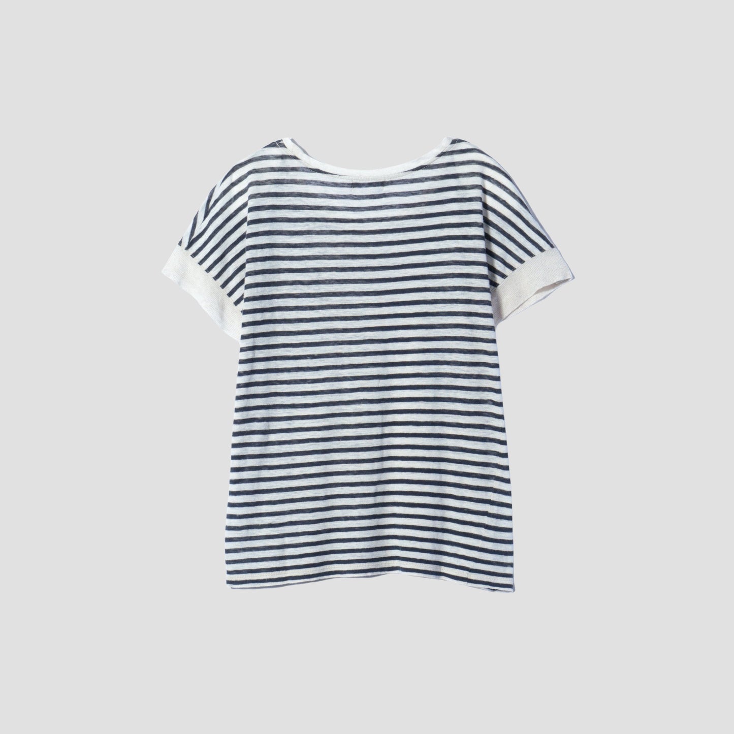 LINEN STRIPE JERSEY