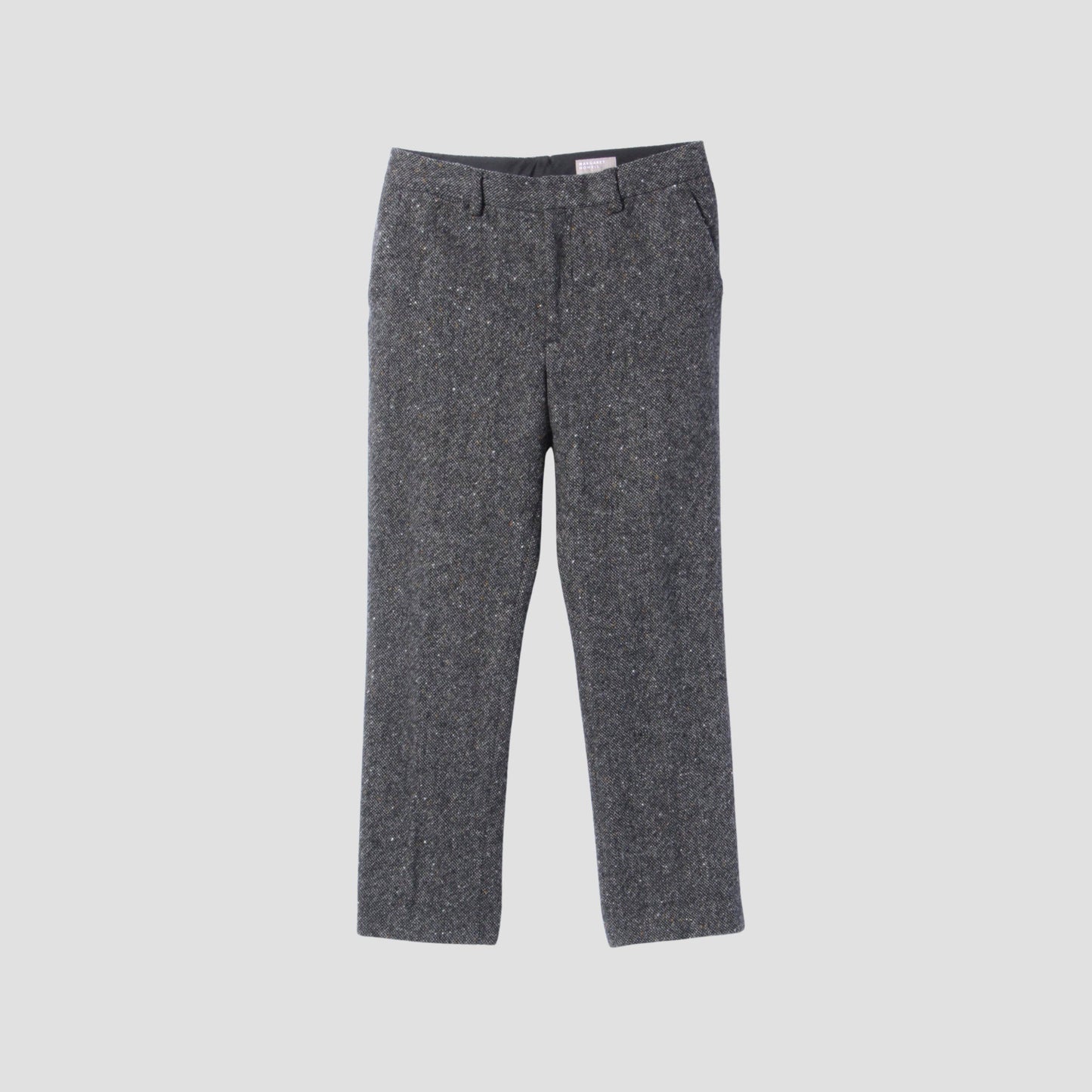 WOOL TWEED TROUSERS