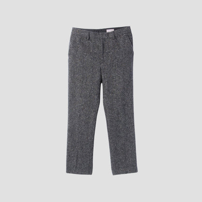 WOOL TWEED TROUSERS