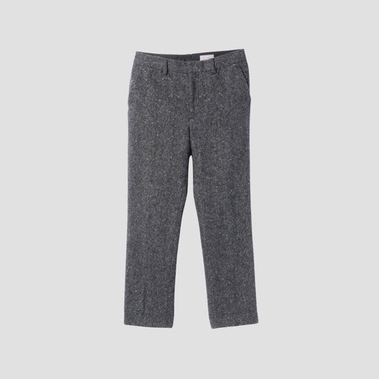 WOOL TWEED TROUSERS