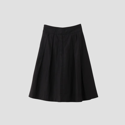 COTTON TAFETTA SKIRT