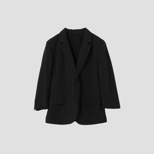 SILK COTTON POPLIN JACKET