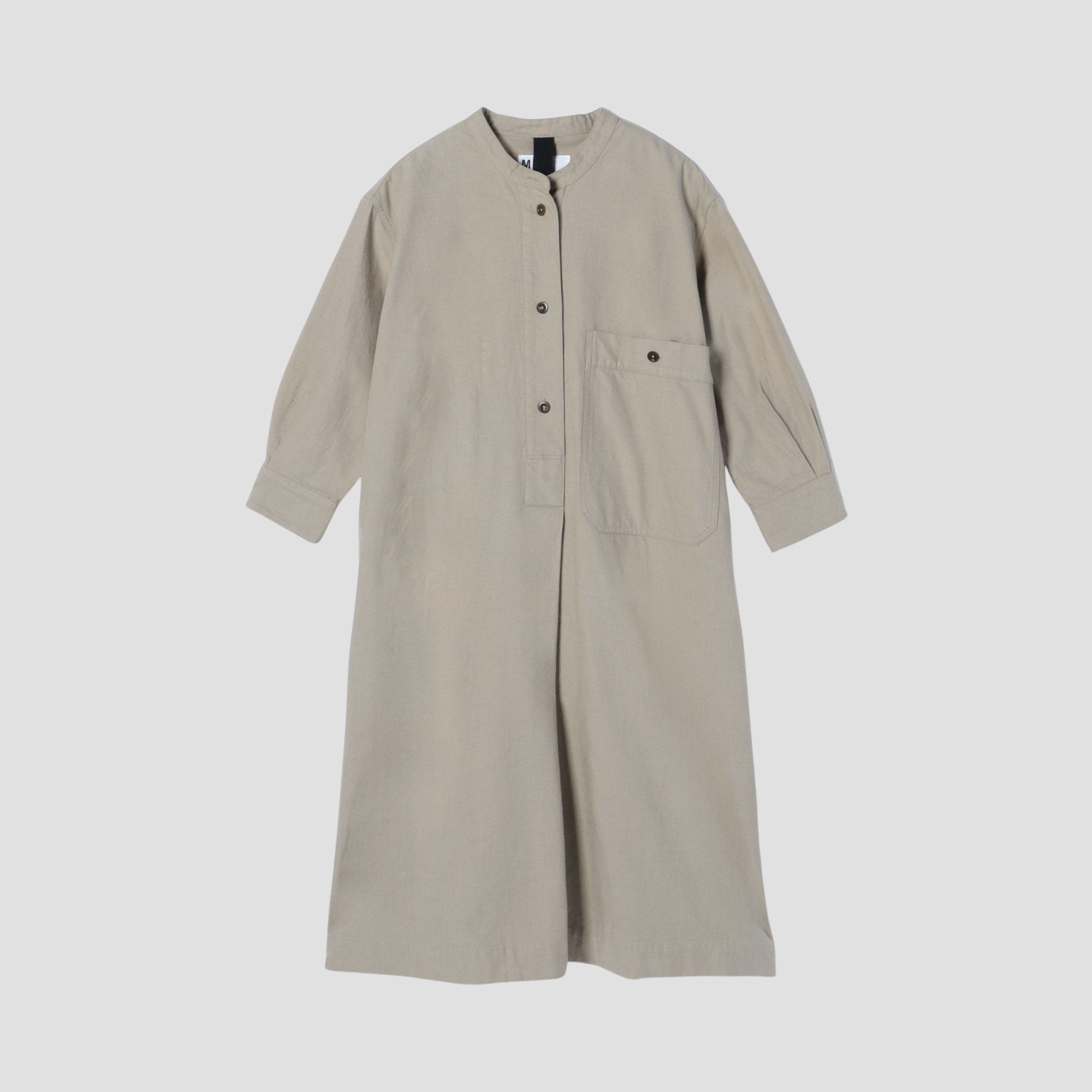 MHL. （マーガレットハウエル） | WORN COTTON WOOL TWILL DRESS