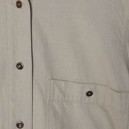 WORN COTTON WOOL TWILL DRESS