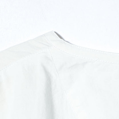 COTTON SLUB POPLIN SHIRT