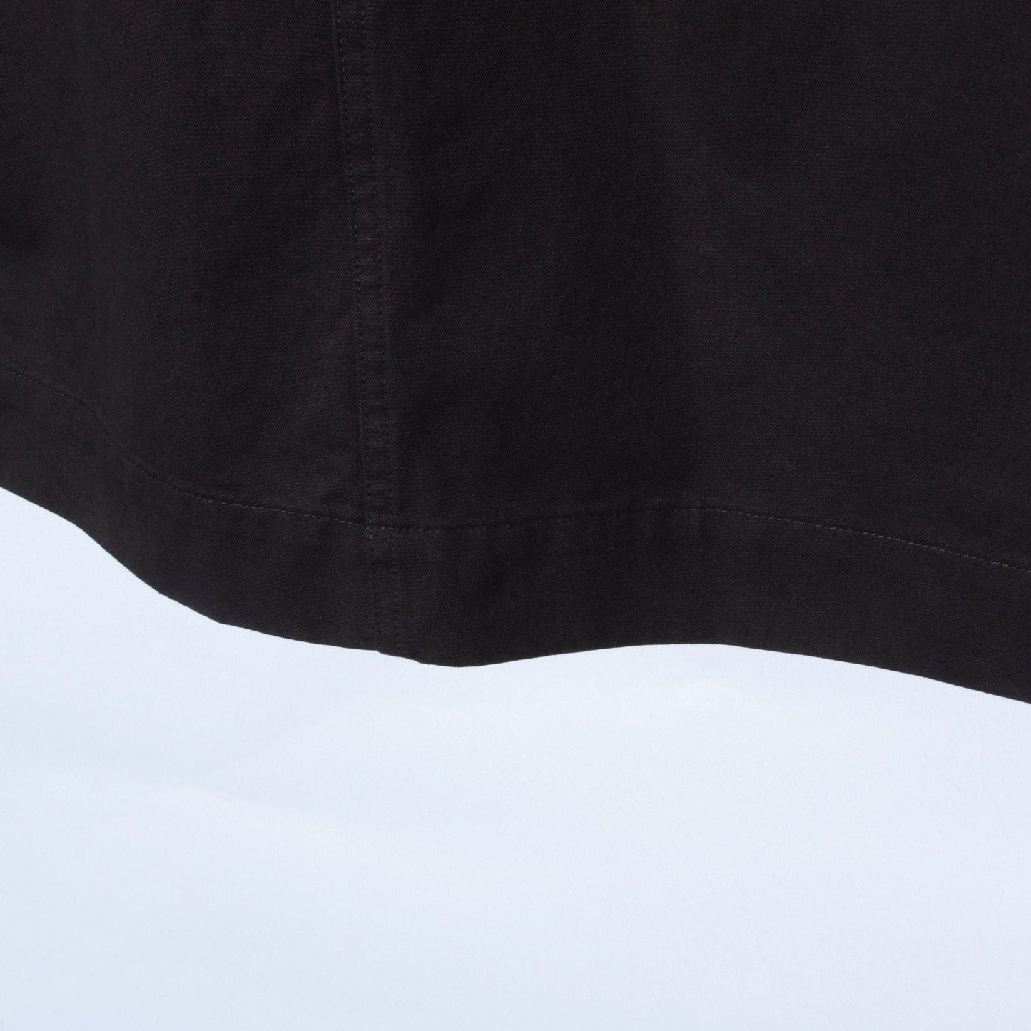 WASHED COMPACT COTTON SKIRT