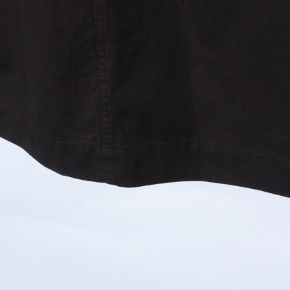WASHED COMPACT COTTON SKIRT