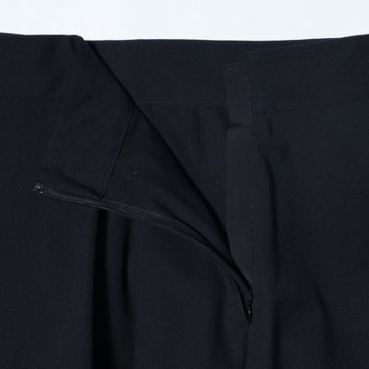 FINE WOOL COTTON TWILL SKIRT