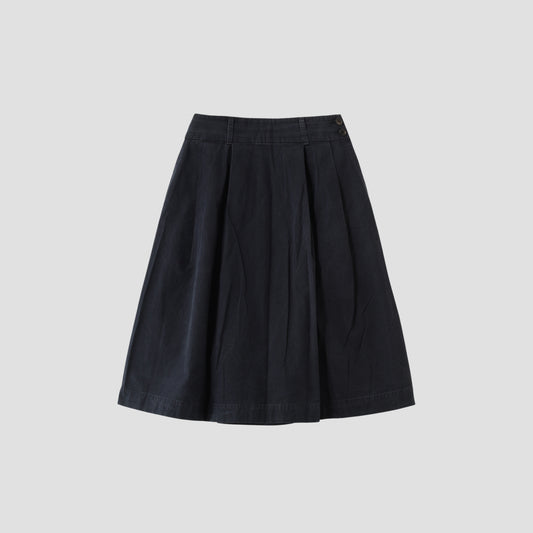 COTTON OXFORD SKIRT