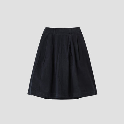 COTTON OXFORD SKIRT