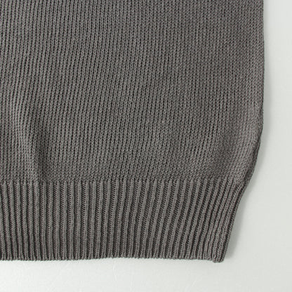 CAST OFF ROLL NECK KNIT