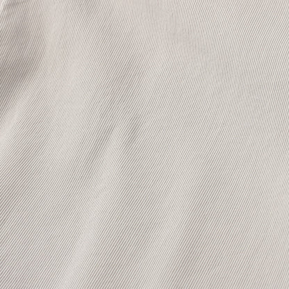 FINE STRIPE COTTON SILK SHIRT