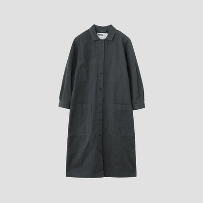 DRY COTTON TWILL DRESS