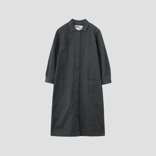 DRY COTTON TWILL DRESS