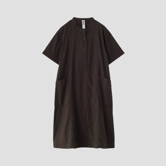 GARMENT DYE BASIC POPLIN DRESS