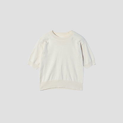 SLUB COTTON KNIT