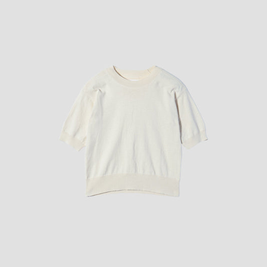 SLUB COTTON KNIT