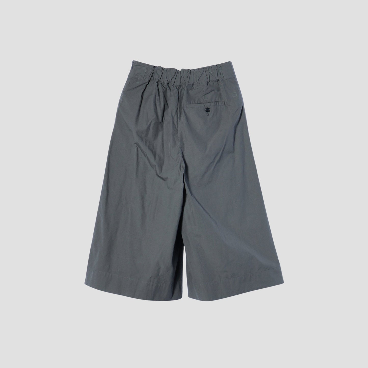 WASHED COTTON POPLIN TROUSERS